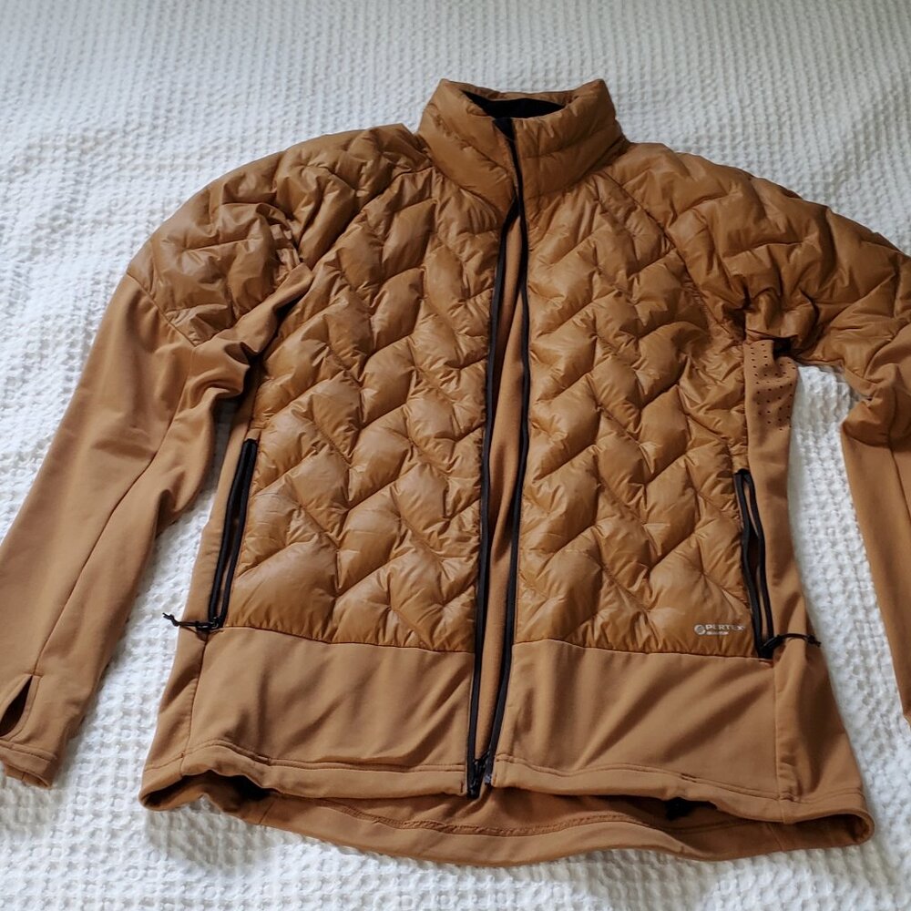 Backcountry Brown Quilted Jacket (M)